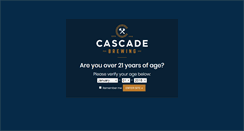 Desktop Screenshot of cascadebrewing.com